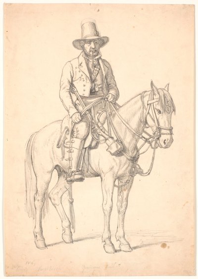 "Prinz Rospiliosi" zu Pferd, "Guardian in Nemi" von Wilhelm Marstrand