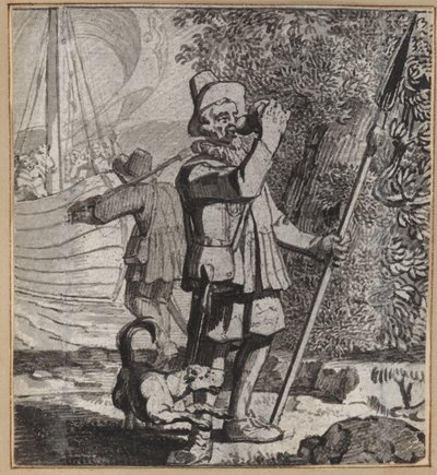 Der Boten-Narr von Wilhelm Stettler