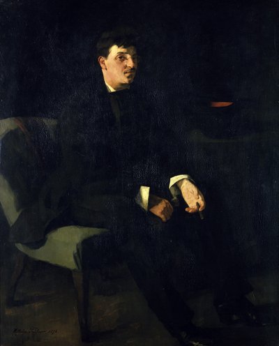 Der Maler Carl Schuch von Wilhelm Trübner
