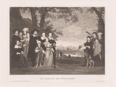 Familienporträt von Wilhelm Wörnle