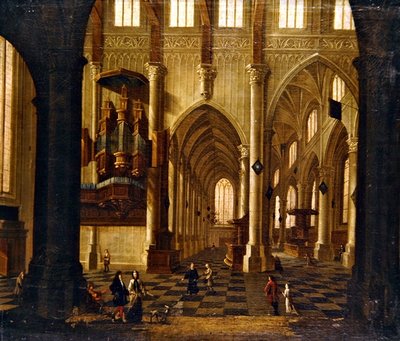 Kircheninneres von Wilhelm van Ehrenberg