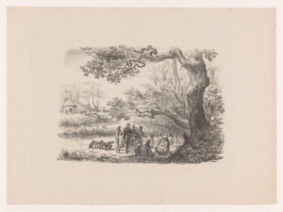 Rückkehr von der Jagd von Wilhelmus Petrus van Geldorp