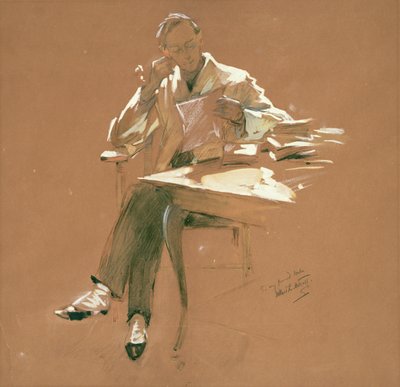 Der Professor von Willard Leroy Metcalf