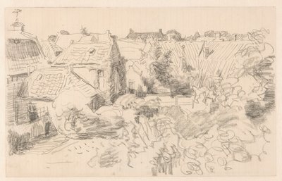 Dächer und Gärten in Enkhuizen von Willem Bastiaan Tholen