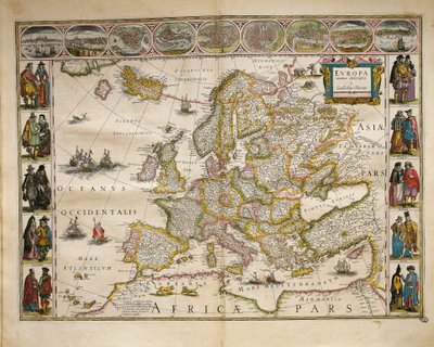 Aus Theatrum Orbis Terrarum von Willem Bleau, Amsterdam von Willem Blaeu