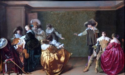 Eine musikalische Gesellschaft, ca. 1620-35 von Willem Cornelisz Duyster