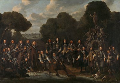 Allegorie auf das Aufblühen der niederländischen Fischerei nach dem Zweiten Englisch-Niederländischen Krieg (1665-67) von Willem Eversdijck (attributed to)
