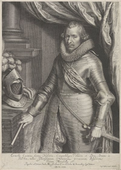 Porträt von Ernst Casimir, Graf von Nassau-Dietz von Willem Isaacsz. van Swanenburg
