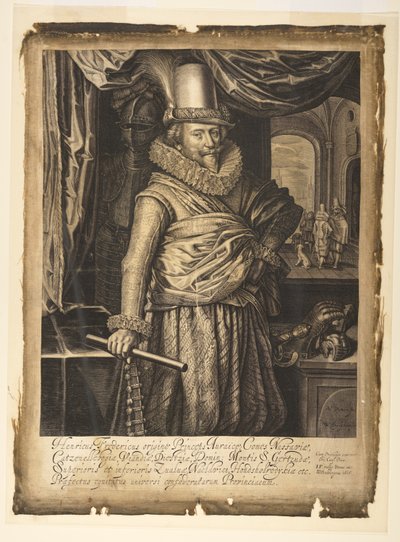 Frederik Hendrik, Prinz von Oranien-Nassau von Willem Jacobsz. Delff