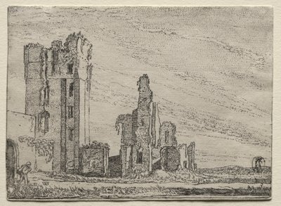 Ruinen der Burg Huys Te Kleef bei Haarlem von Willem Pietersz Buytewech
