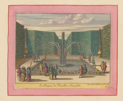Brunnen von Pouillon in den Gärten von Versailles von Willem Swidde