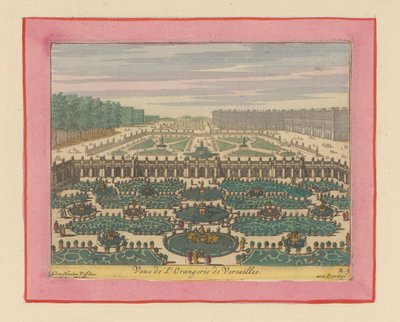 Ansicht der Orangerie von Versailles von Willem Swidde