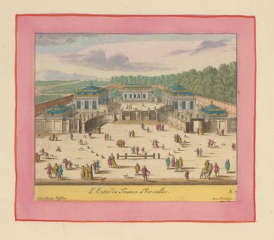 Zugang zum Grand Trianon in Versailles von Willem Swidde