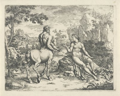 Ocyrhoë prophezeit das Schicksal von Chiron und Asclepius von Willem Van Mieris