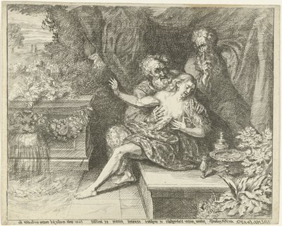 Susanna und die Ältesten von Willem de Ryck