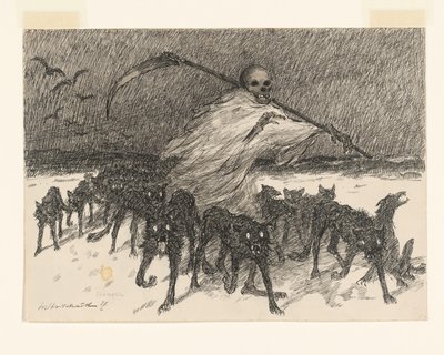Hunger von Willem van Schaik (signed by artist)
