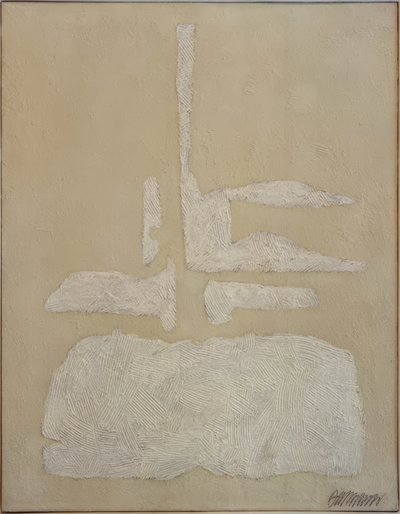 Hani-i-weiß mit Kammzug von Willi Baumeister