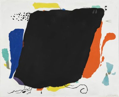 Schwarzes Phantom von Willi Baumeister