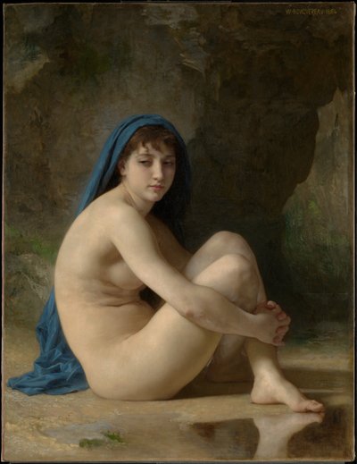 Sitzender Akt von William-Adolphe Bouguereau