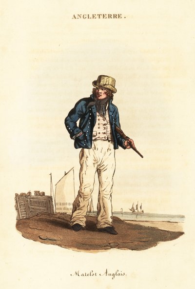Britischer Matrose in Lord Nelsons Marine von William (after) Alexander