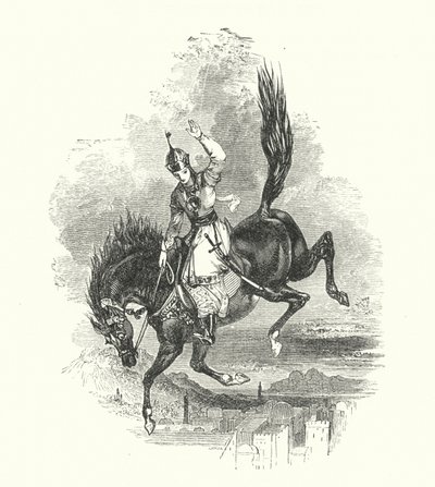Das magische Pferd von William (after) Harvey