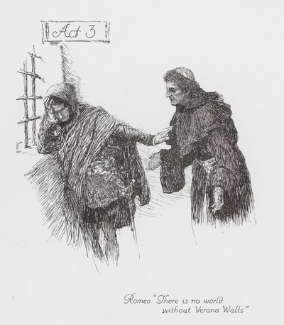 Shakespeares Romeo und Julia: Akt 3 von William (after) Hatherell