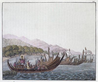 Gravur von P. Fumagalli, nach einem Gemälde von William Hodges von William (after) Hodges