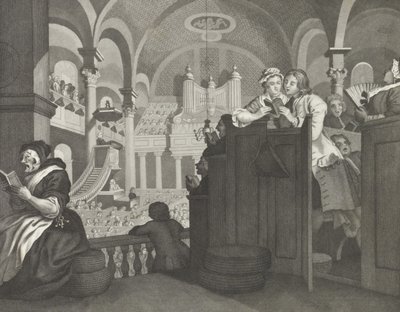 Goodchilds freier Sonntag von William (after) Hogarth