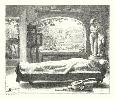 Das Verlassene Haus von William (after) Mulready