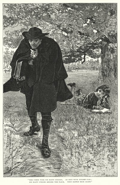 Der Traum von Eugene Aram (Gravur) von William (after) Small