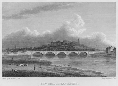 Neue Brücke, Lancaster von William (after) Westall