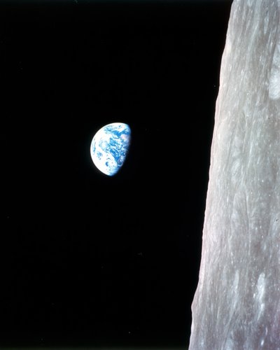 Erdaufgang - Apollo 8, 24. Dezember 1968 von William A Anders
