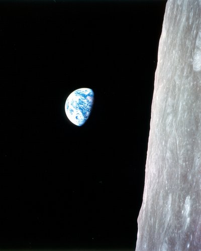Erdaufgang - Apollo 8, 24. Dezember 1968 von William A Anders