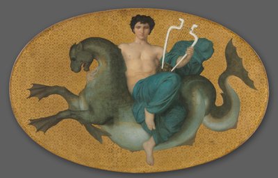 Arion auf einem Seepferdchen, 1855 von William Adolphe Bouguereau