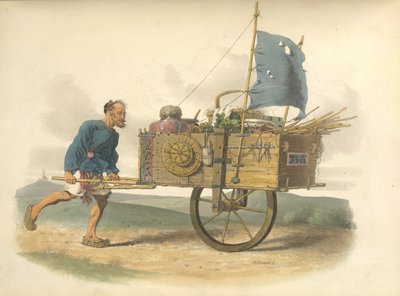Ein chinesischer Träger von William Alexander