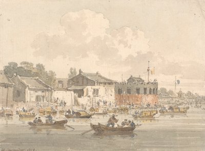 Fort gegenüber der Fabrik, Kanton von William Alexander