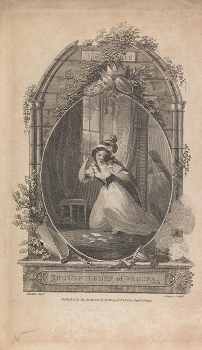 Zwei Herren aus Verona, Akt I, Szene II von William Angus