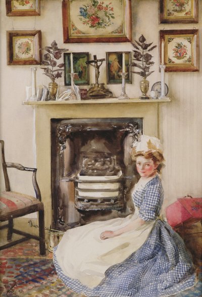 Das Feuerrost schwärzen, 1907 von William B. E. Rankin