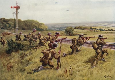 Die Eisenbahn halten von William Barnes Wollen