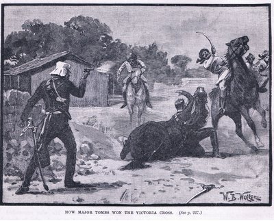 Wie Major Tombs das Victoria-Kreuz gewann, 1857 von William Barnes Wollen