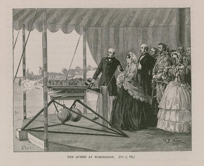Königin Victoria in Wimbledon von William Barnes Wollen