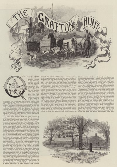 Die Grafton-Jagd von William Barnes Wollen