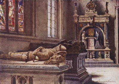 Die Vernon-Kapelle, Bakewell Kirche von William Biscombe Gardner