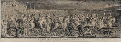 Chaucers Canterbury-Pilger von William Blake