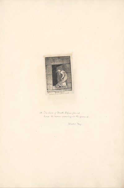Für die Geschlechter - Die Tore des Paradieses, Platte 17, Todes Tür von William Blake