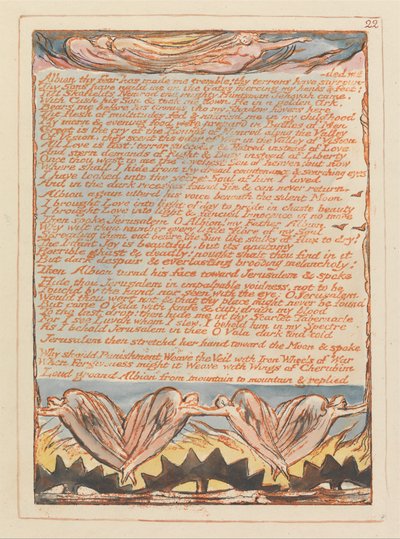 Jerusalem, Platte 22 von William Blake