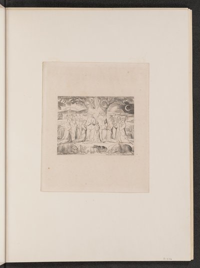 Hiob und seine Familie von William Blake