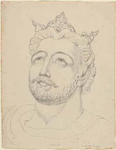 König Knut von William Blake