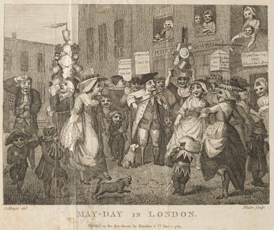 Maifeiertag in London von William Blake