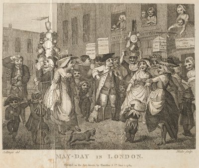 Maifeiertag in London von William Blake